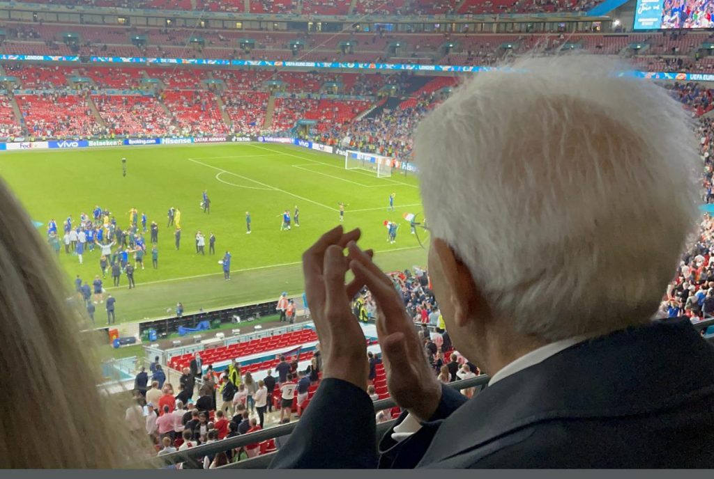 Esultanza Mattarella