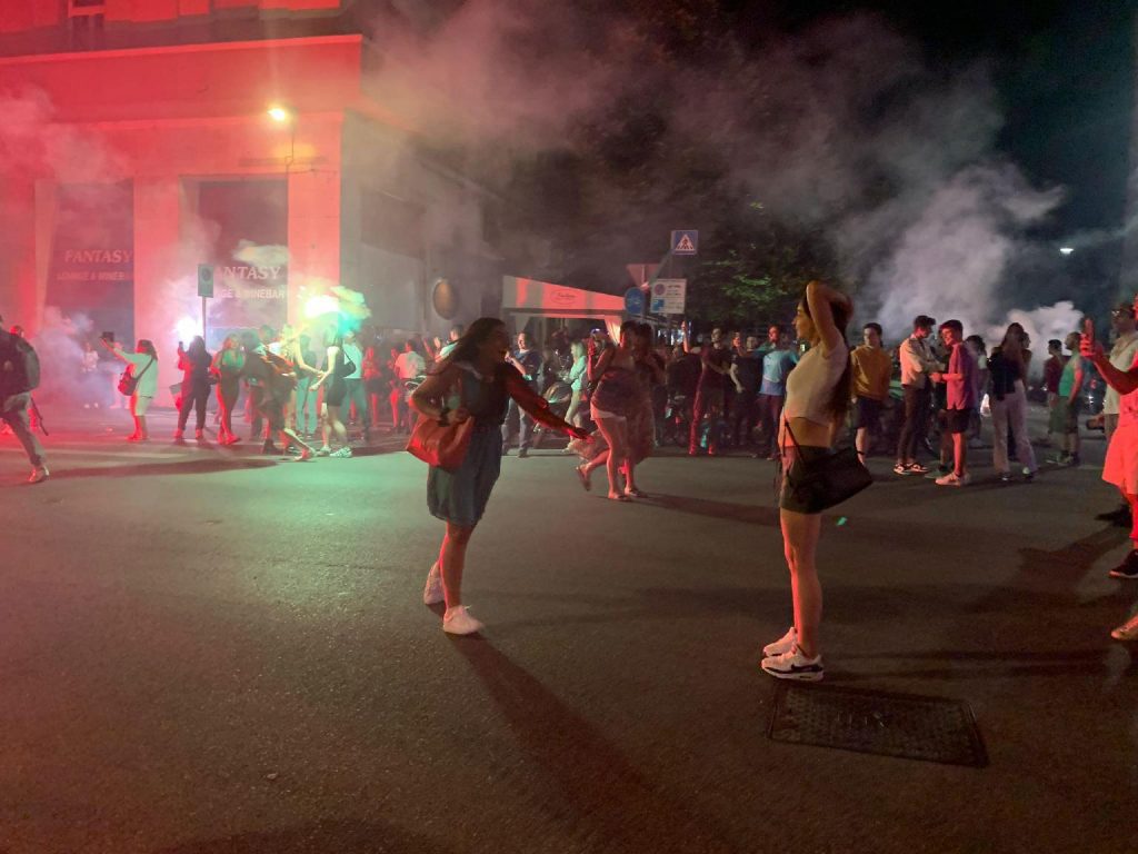 Festa italiani per la vittoria dell'Europeo (2)