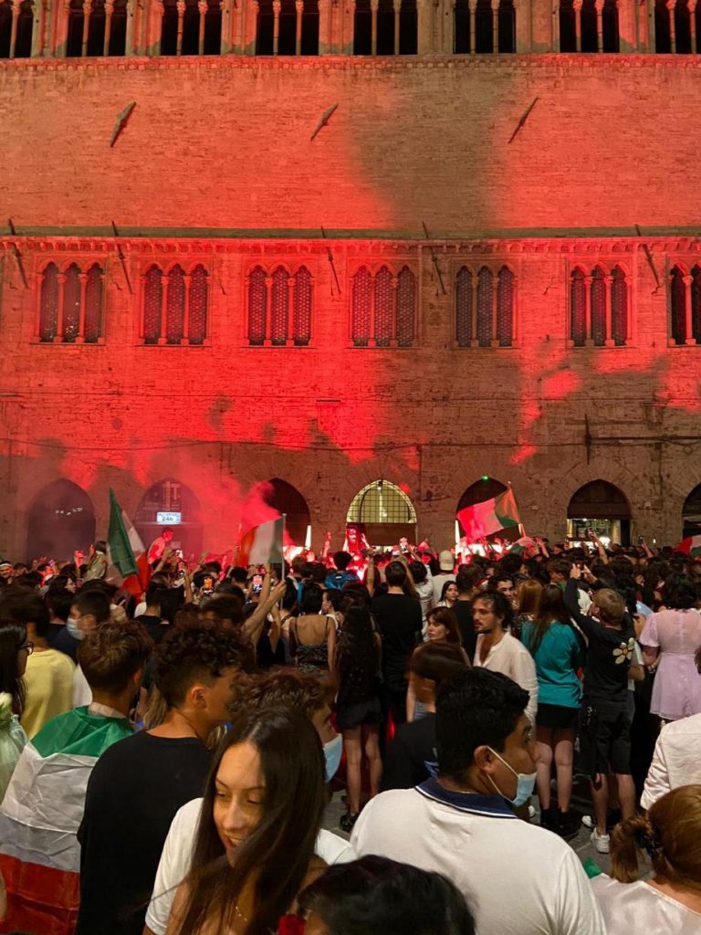 Festa italiani per la vittoria dellEuropeo