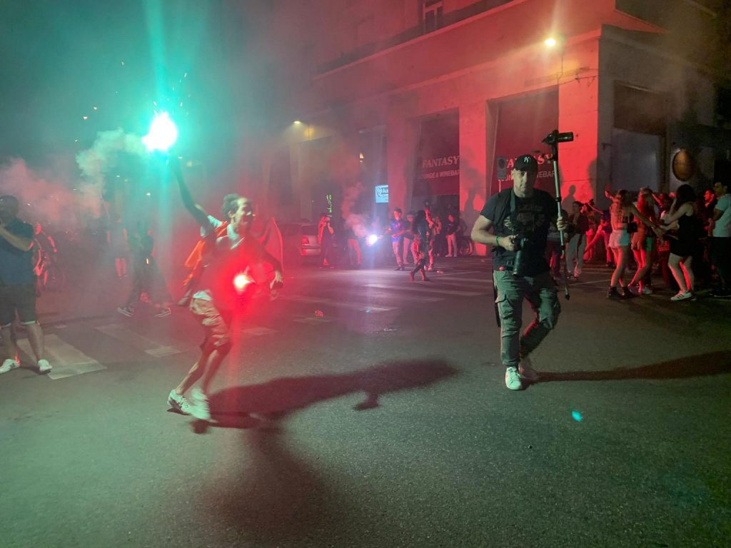 Festa italiani per la vittoria dell'Europeo (2)