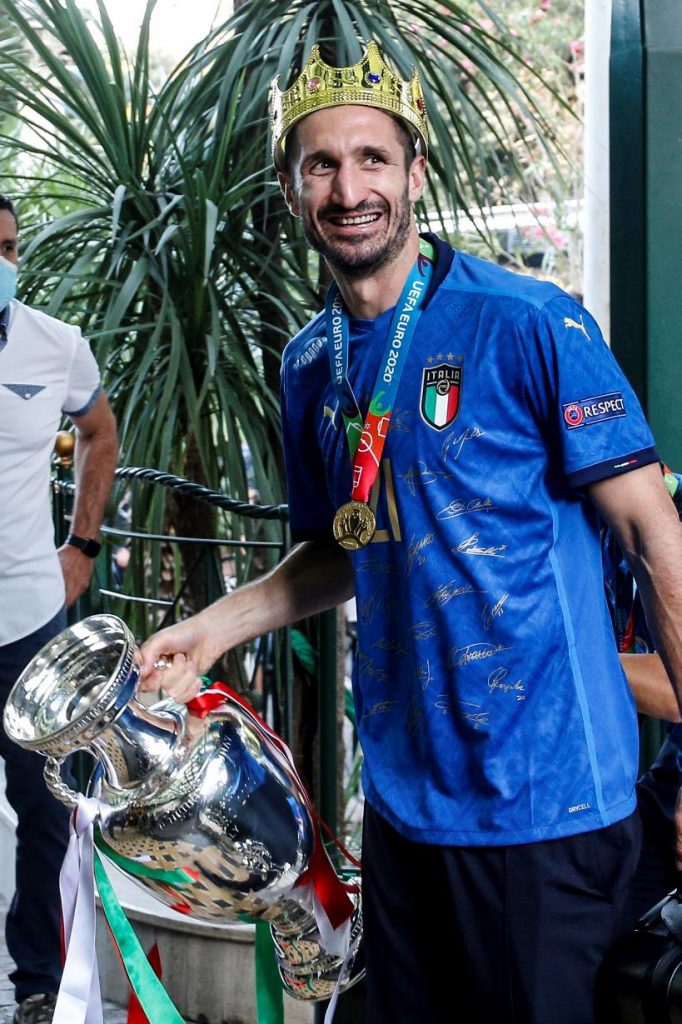 La Nazionale italiana torna a Roma con la Coppa (1)