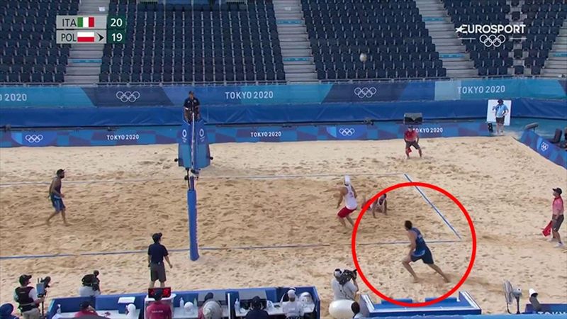Lupo Nicolai punto pazzesco nel beach soccer alle Olimpiadi