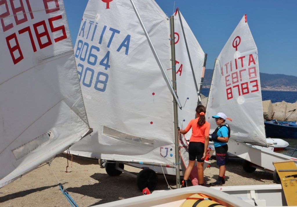 Selezione zonale Optimist a reggio calabria
