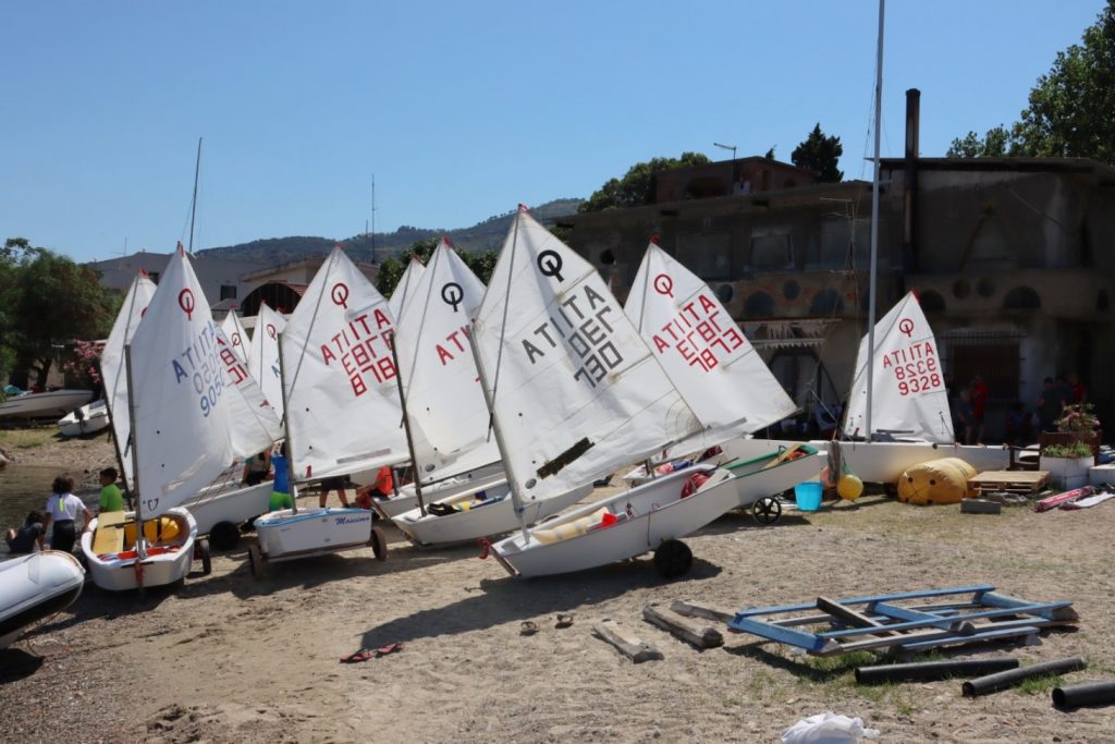 Selezione zonale Optimist a reggio calabria