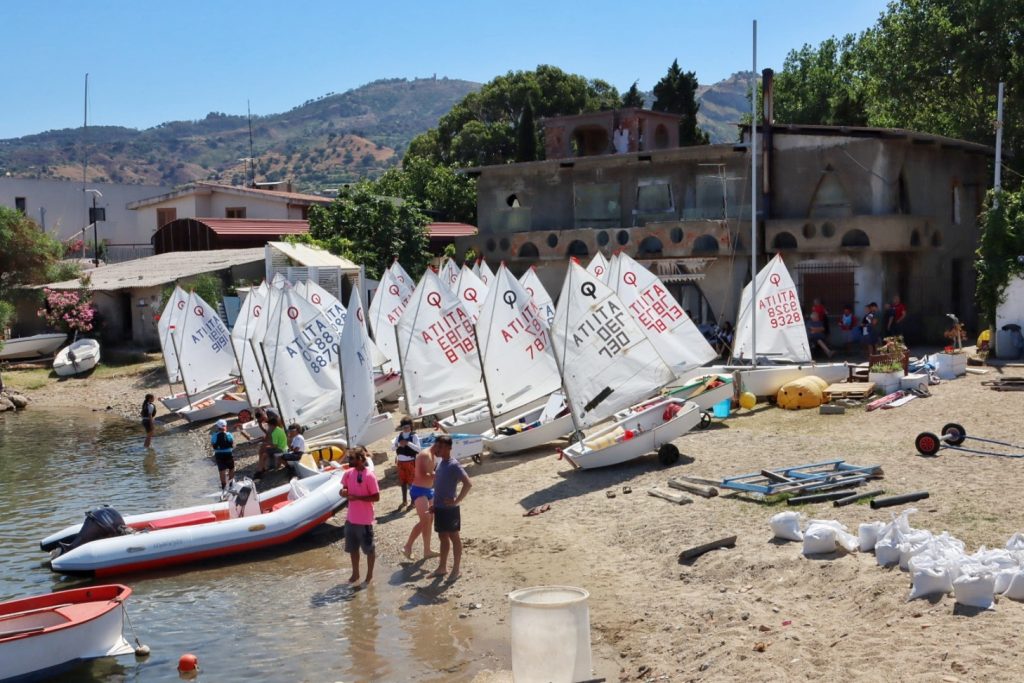 Selezione zonale Optimist a reggio calabria