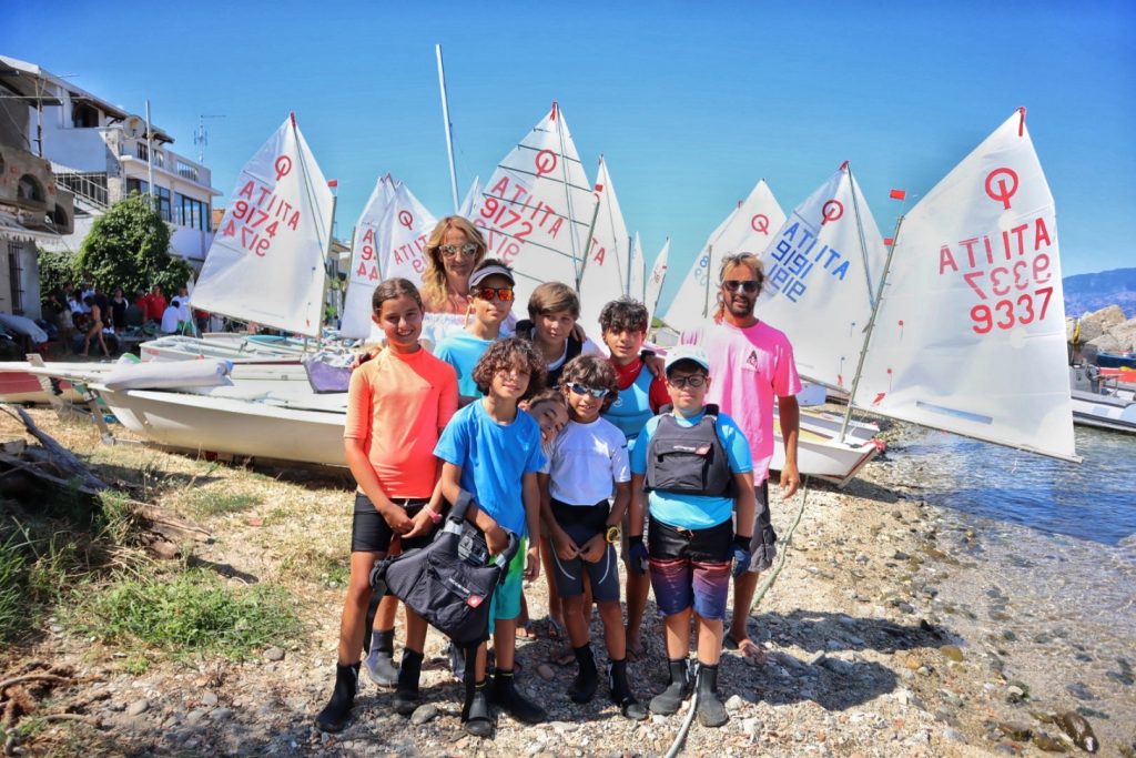 Selezione zonale Optimist a reggio calabria