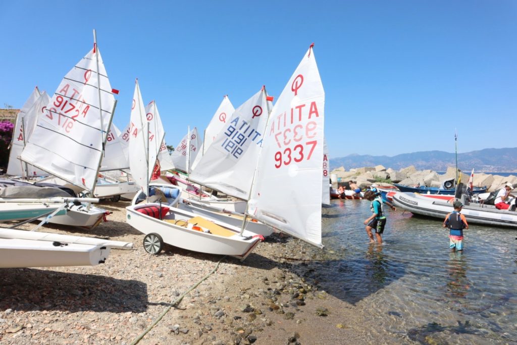 Selezione zonale Optimist a reggio calabria