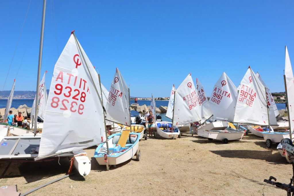 Selezione zonale Optimist a reggio calabria