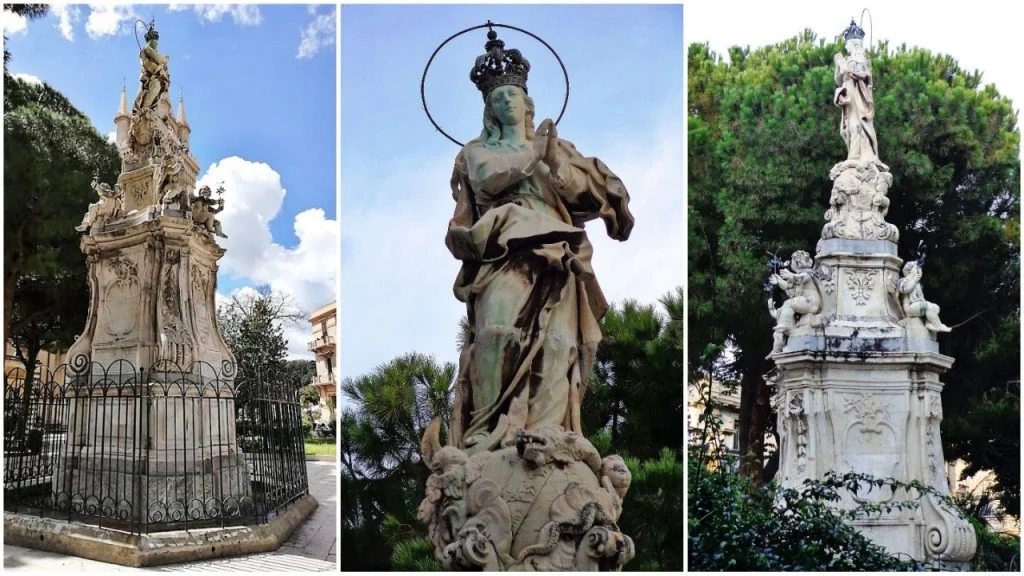 Statua dell'Immacolata a Messina