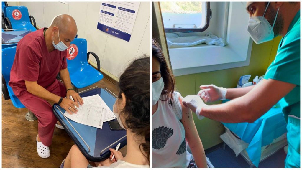 Tamponi e vaccini sul traghetto per le Isole Eolie e Napoli