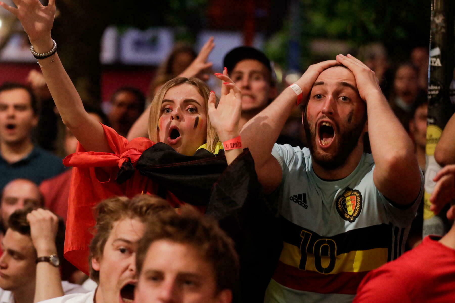 Quarter final Belgium vs Italy