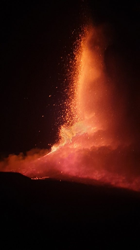 eruzione etna 2 luglio