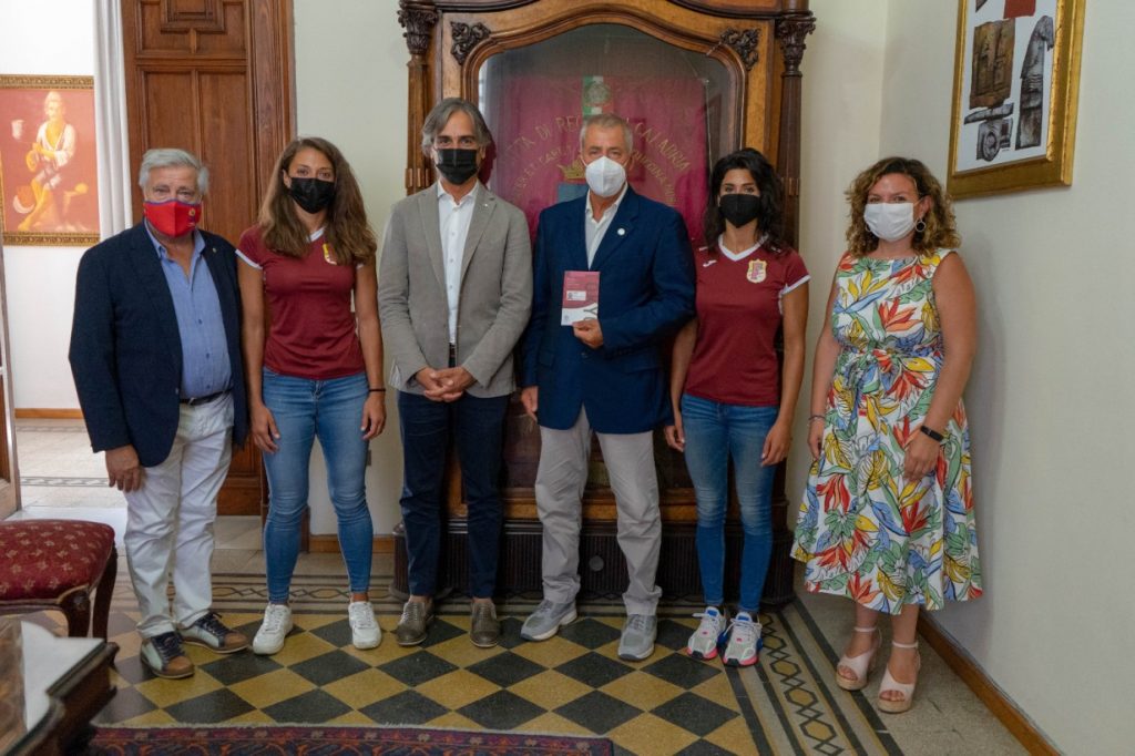 falcomatà e palmenta accolgono prof. partinico 1