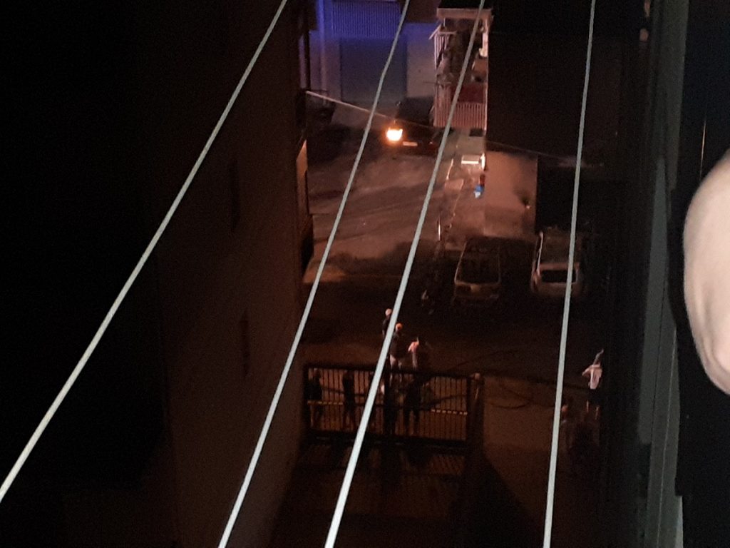 incendio contrada maldariti reggio calabria