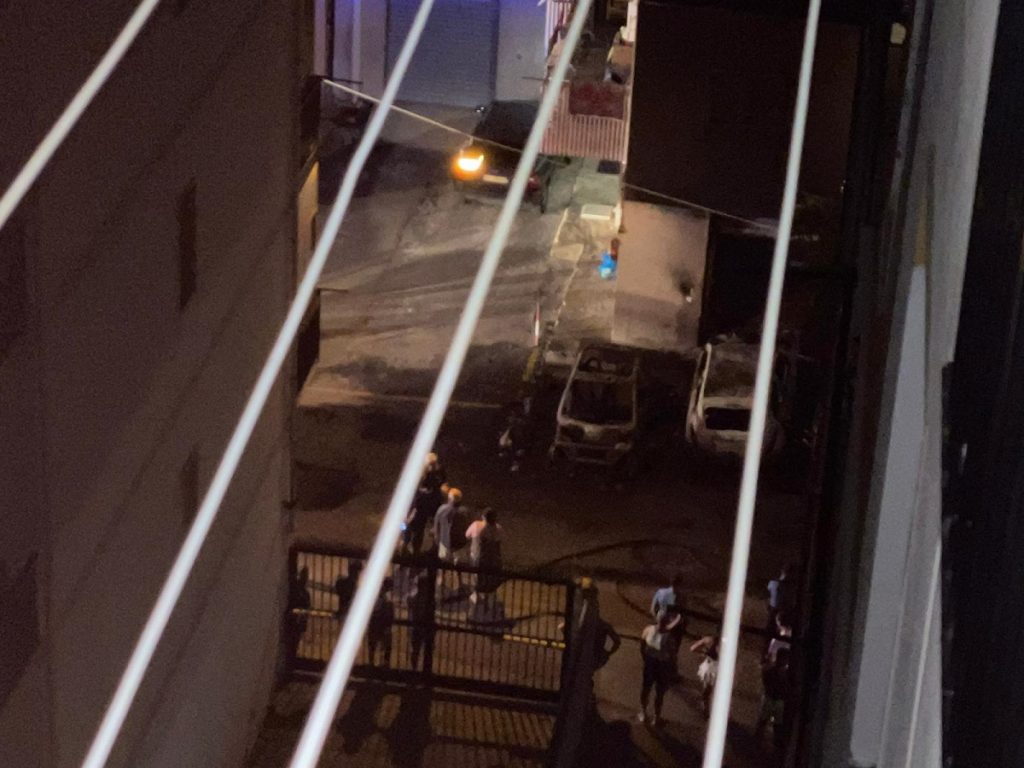 incendio contrada maldariti reggio calabria