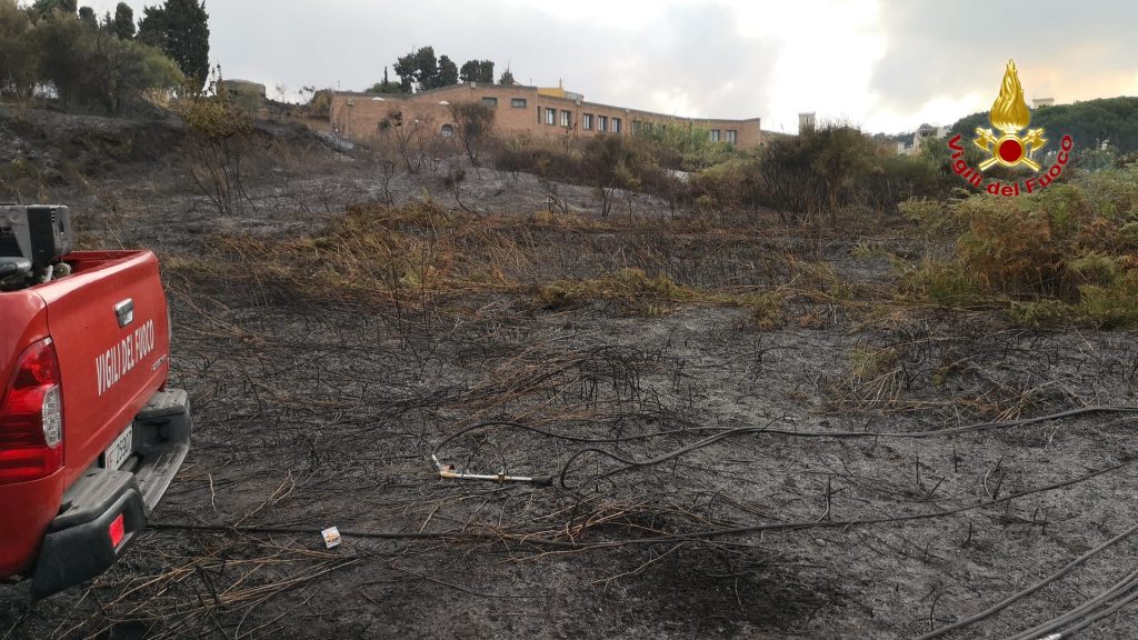 incendio messina