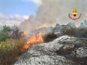 incendio messina