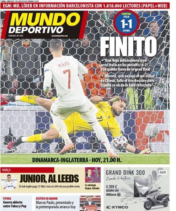 prima pagina mundo deportivo