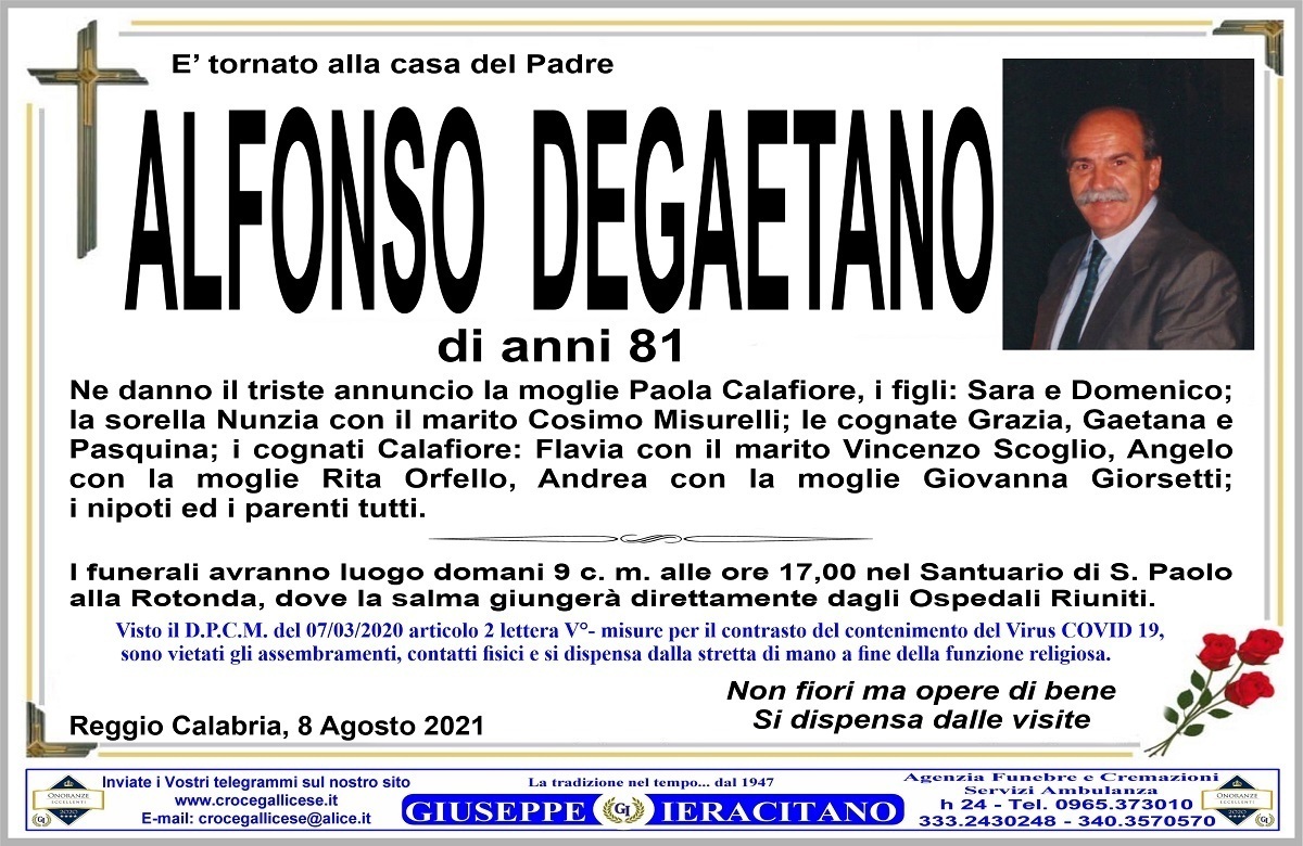 ALFONSO DEGAETANO