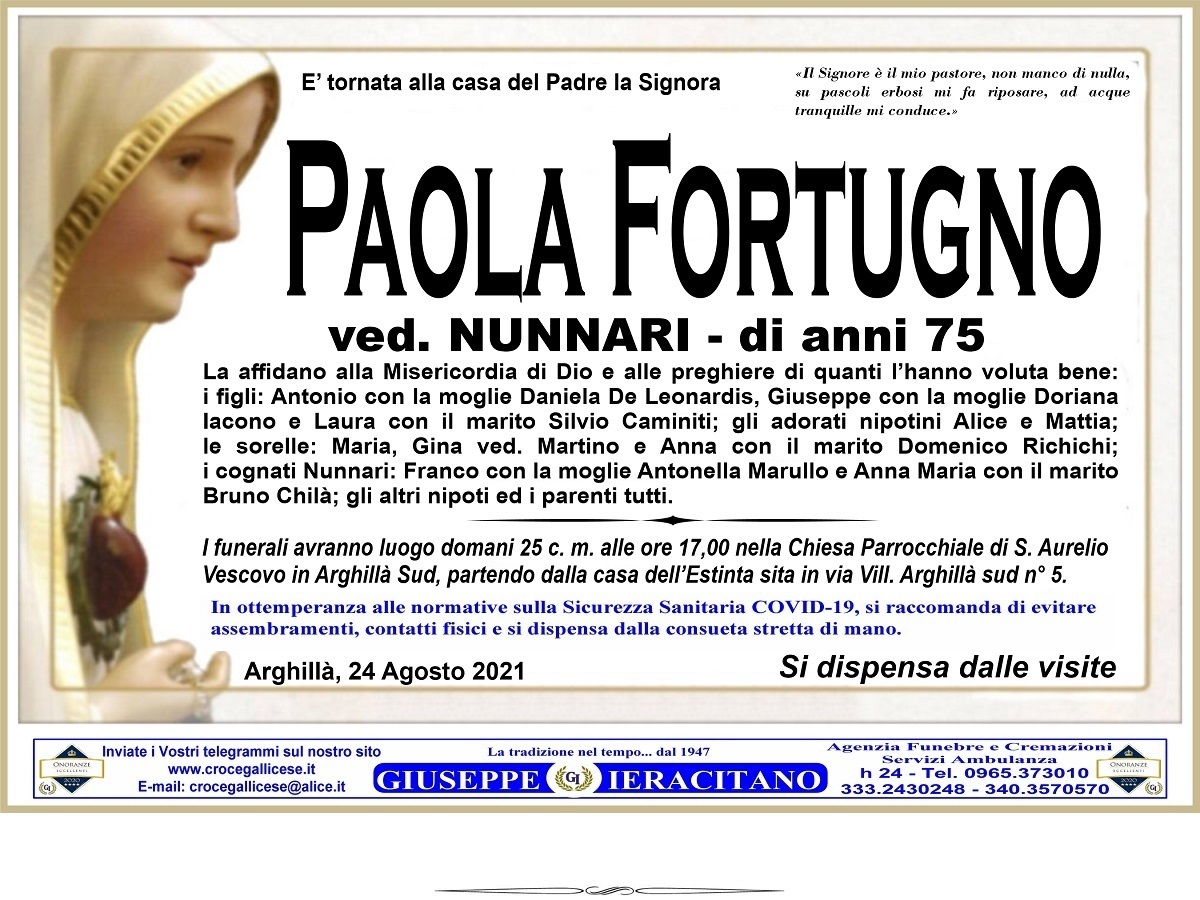 FORTUGNO PAOLA