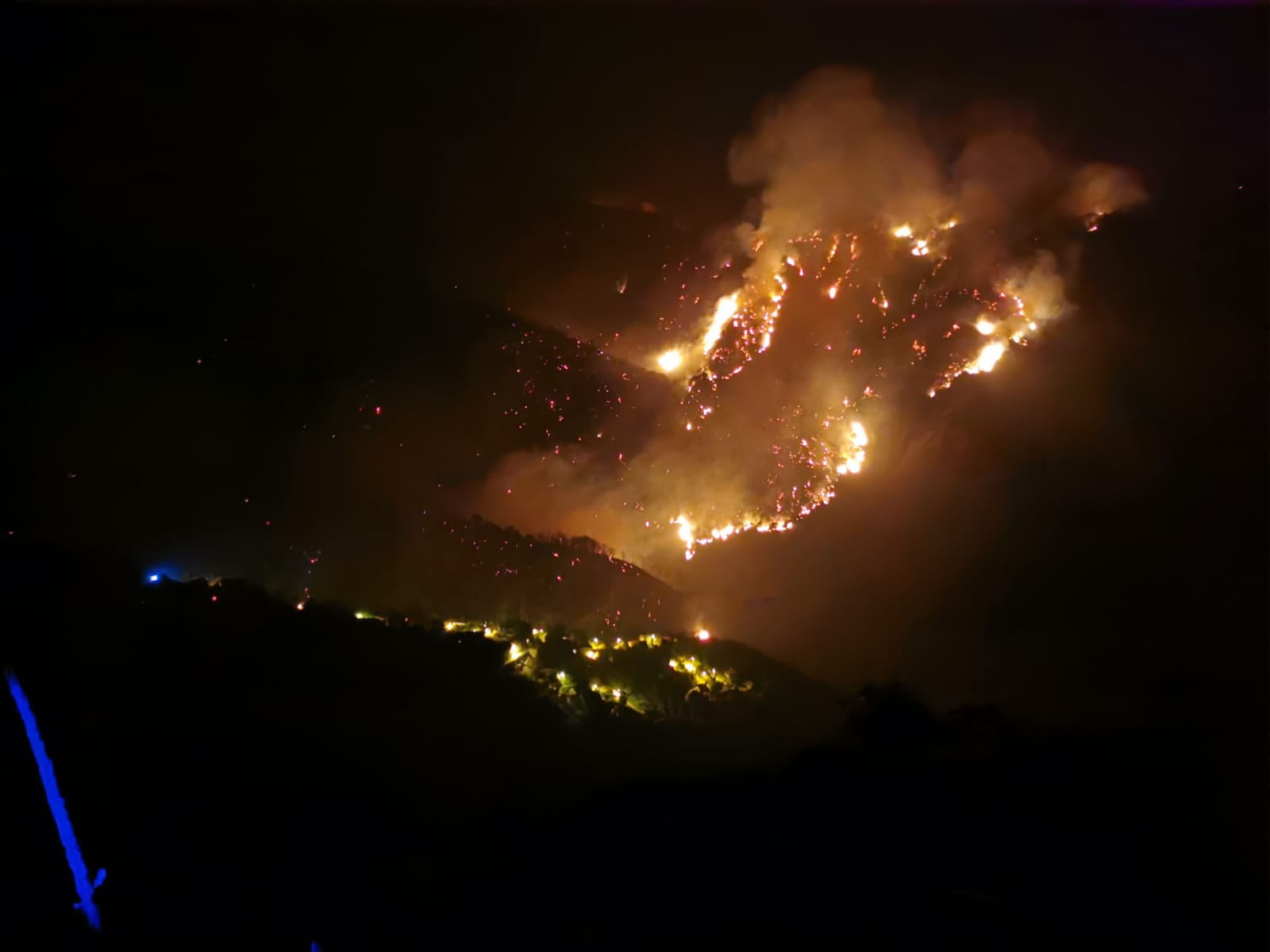 Emergenza incendi in Calabria, la Polizia di Stato al fianco dei Vigili del Fuoco - Vimarsana News