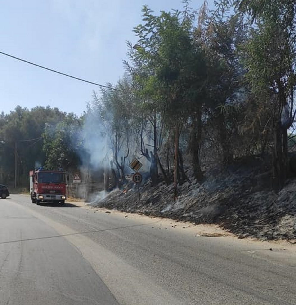 Incendio a cinquefrondi