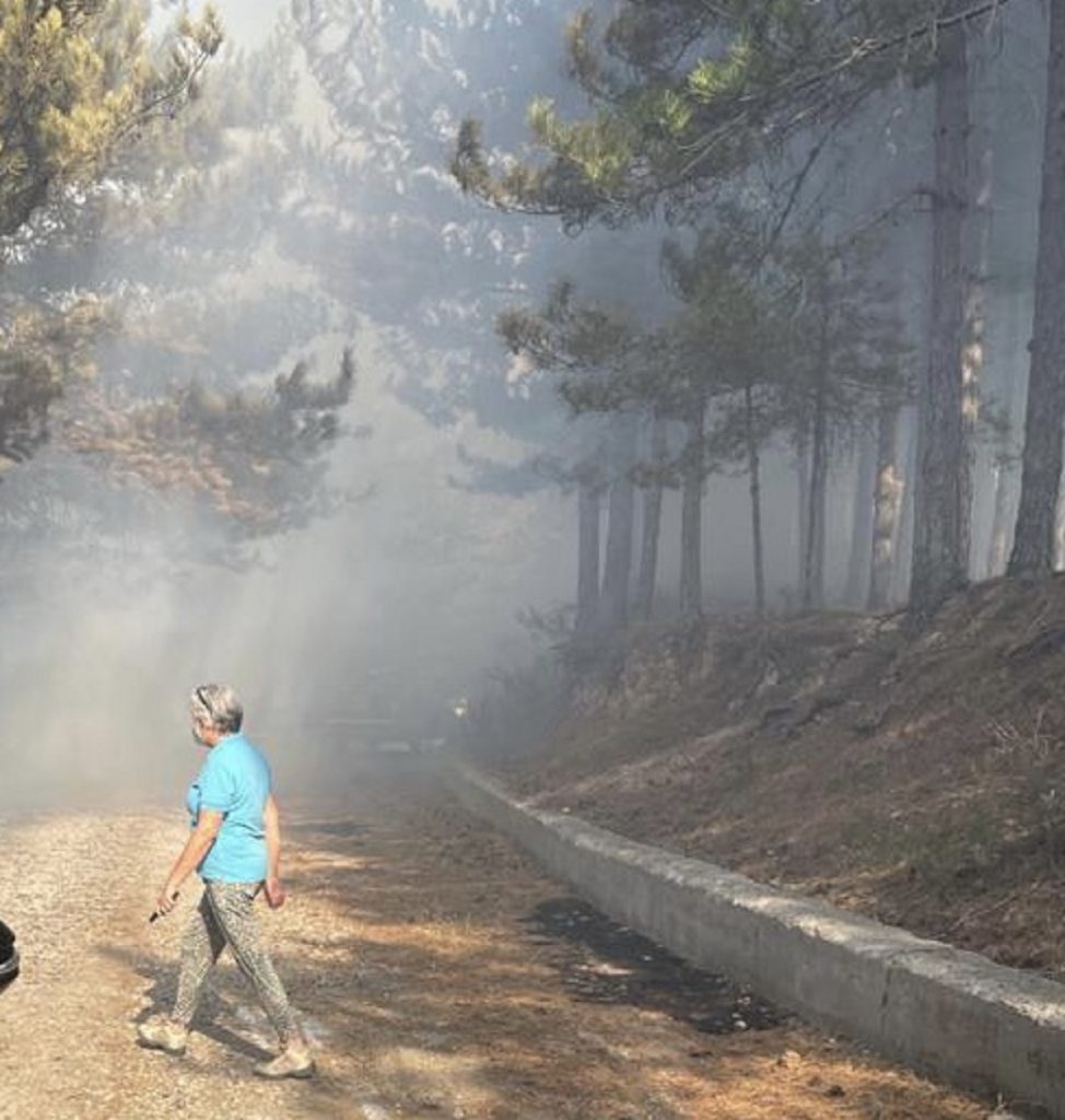 Incendio san luca 8 agosto