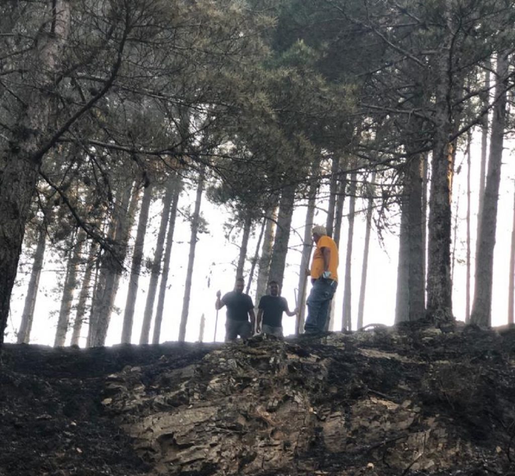 Incendio san luca 8 agosto