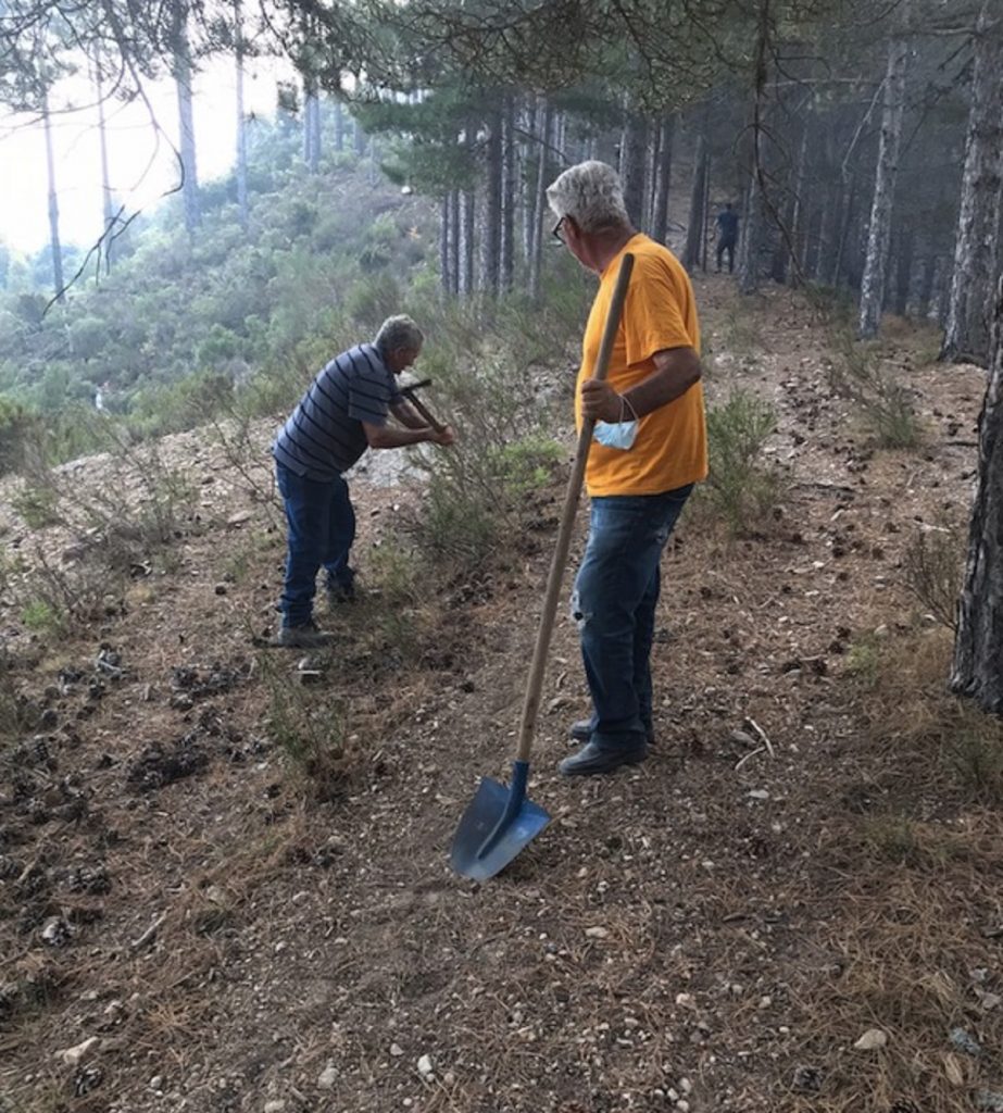 Incendio san luca 8 agosto