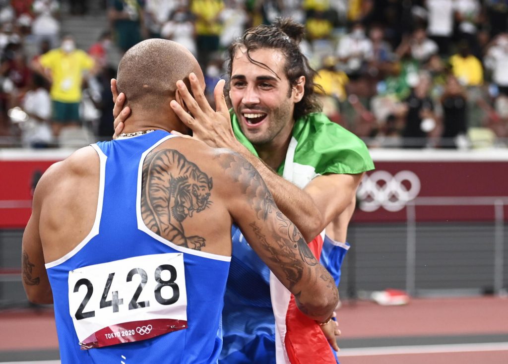 Marcell Jacobs e Gianmarco Tamberi