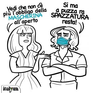 Mascherina si, Mascherina no