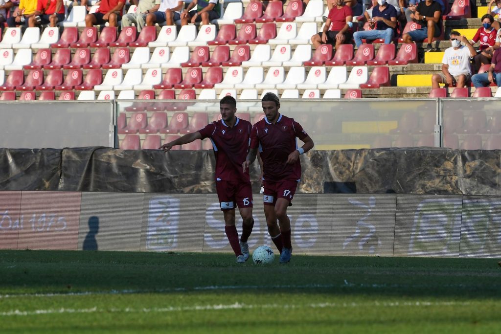 Reggina-Monza Bianchi e Di Chiara