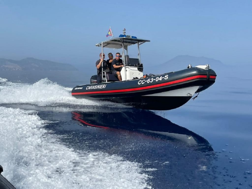 Servizio CC Subacquei Isole Eolie