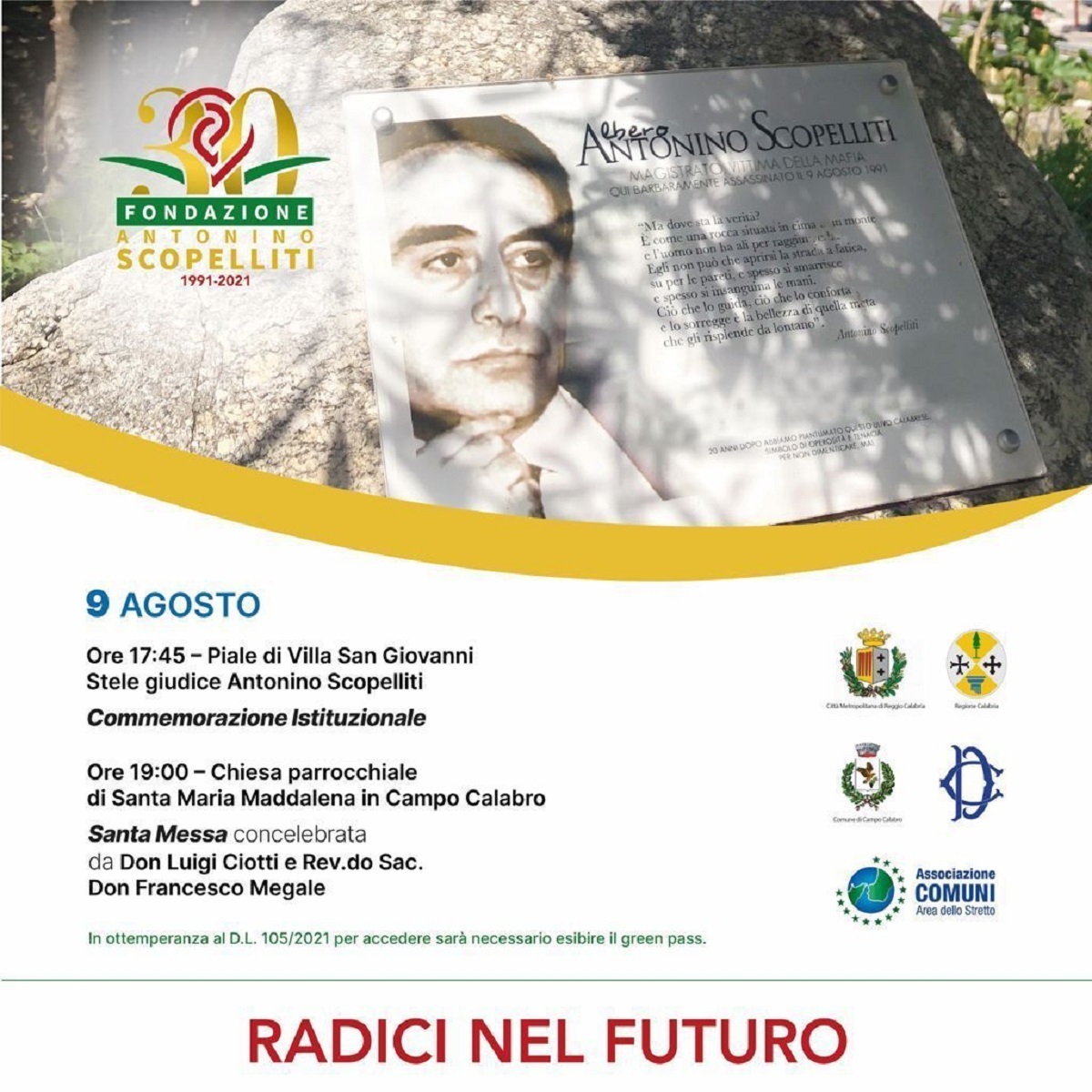 commemorazione morte scopelliti