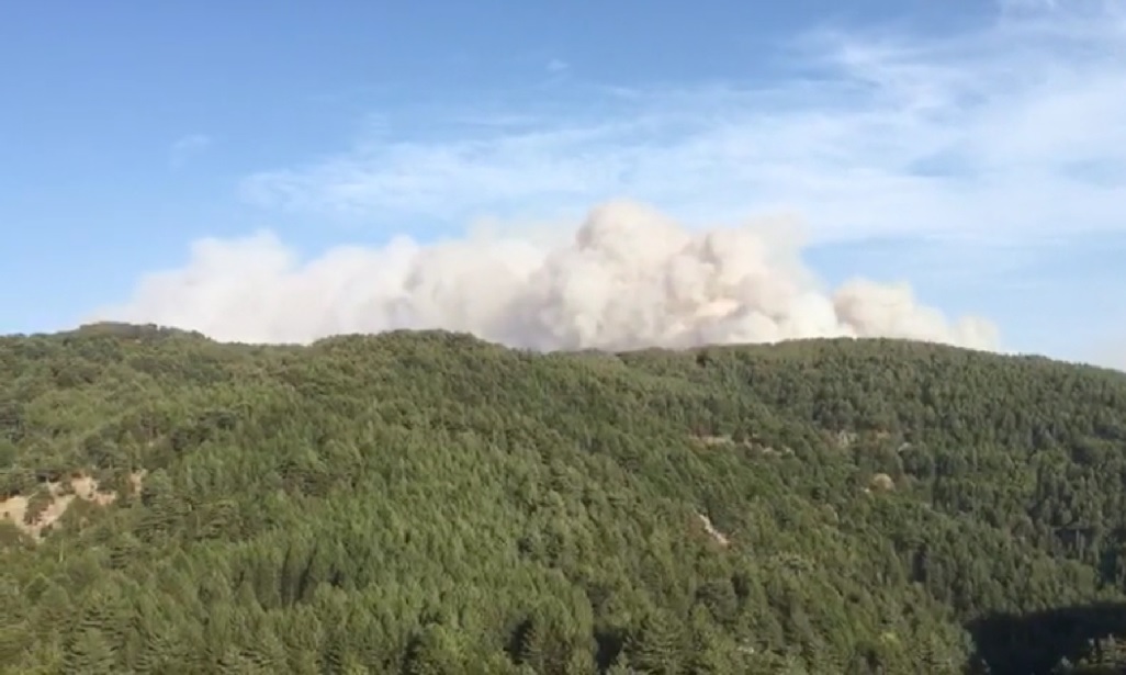 incendio cascate dell’amendolea