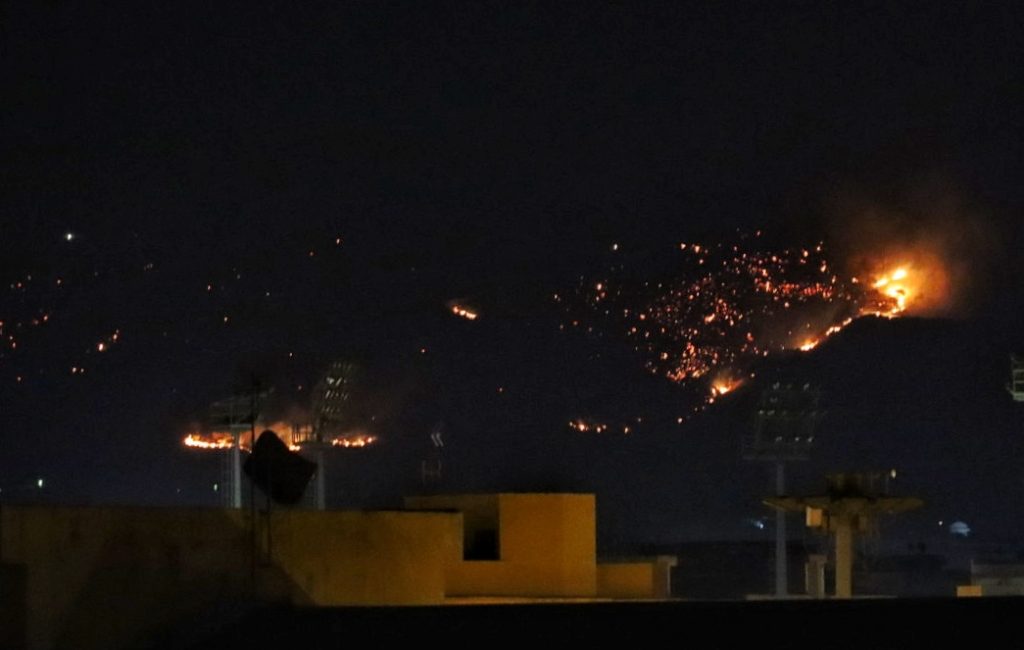 incendio reggio calabria