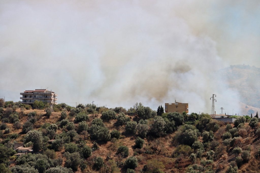 incendio trapezi reggio calabria
