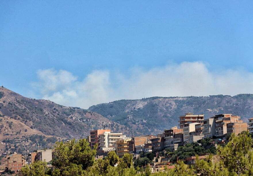incendio valle grecanica