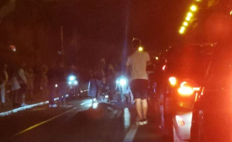 incidente via marina strisce pedonali