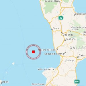 terremoto calabria oggi