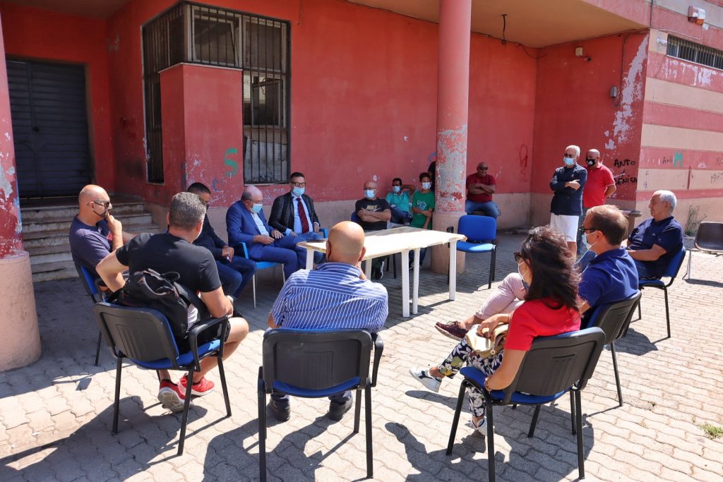 Conferenza stampa Klaus davi arghillà