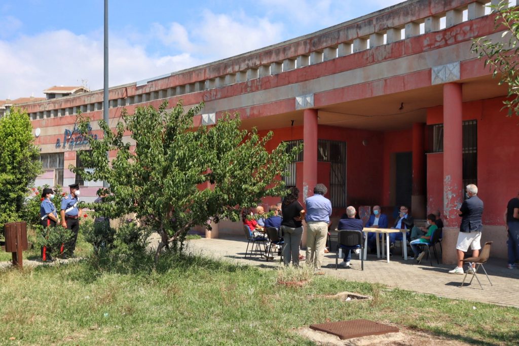 Conferenza stampa Klaus davi arghillà
