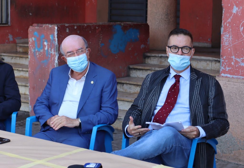 Conferenza stampa Klaus davi arghillà