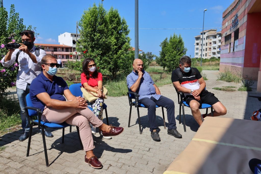 Conferenza stampa Klaus davi arghillà