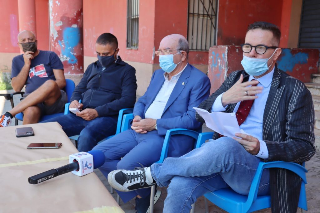 Conferenza stampa Klaus davi arghillà