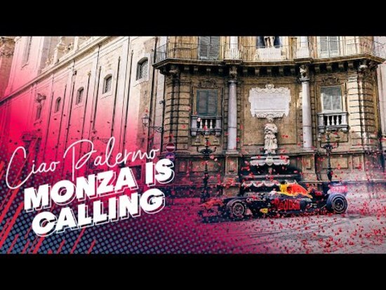 Formula 1 Max Verstappen a Palermo