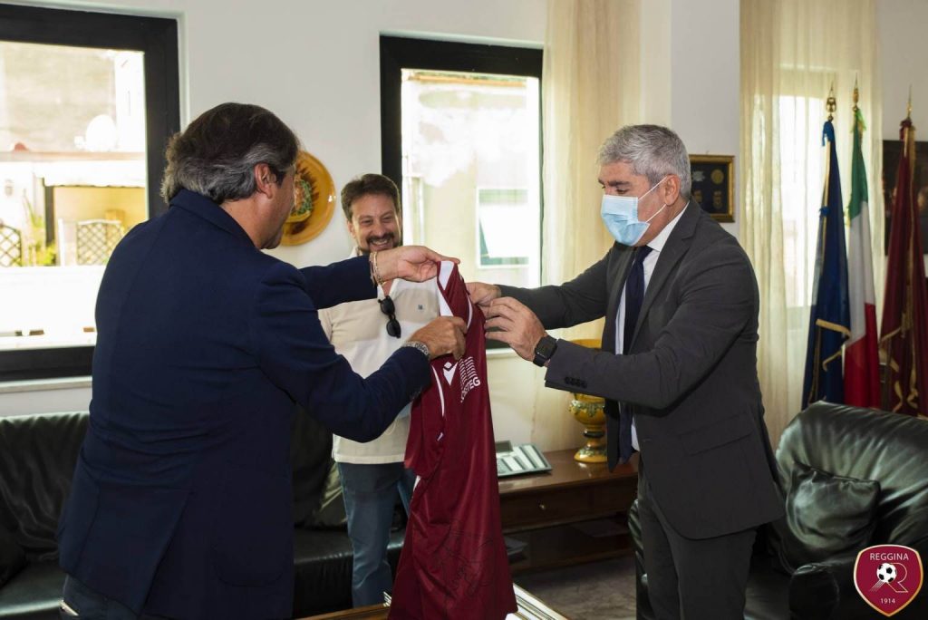 Gallo con Questore Megale e Prefetto Mariani Reggio Calabria