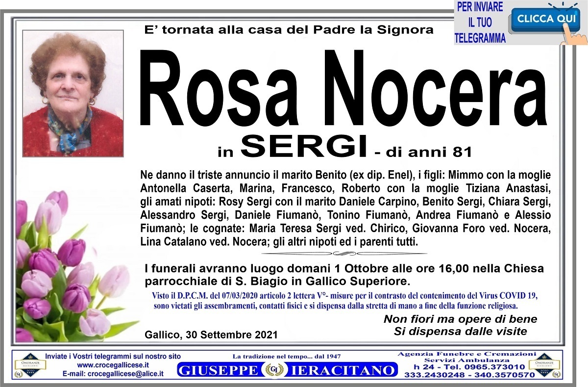 NOCERA ROSA