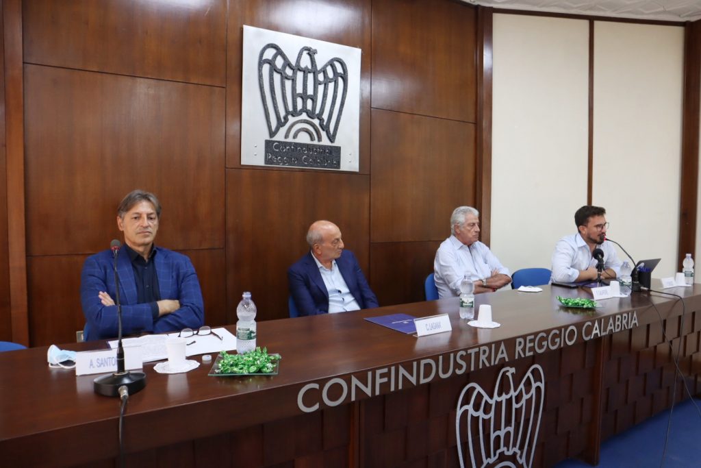 Presentazione Sandro Santoro palazzo Confindustria