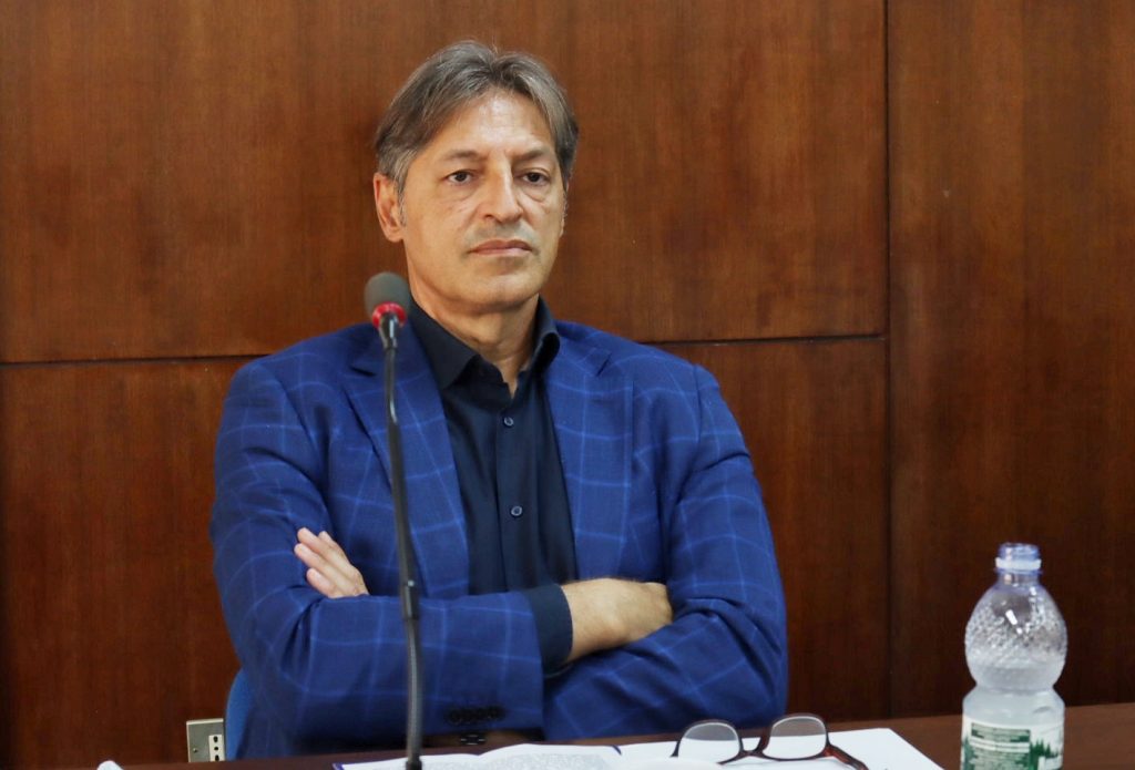 Presentazione Sandro Santoro palazzo Confindustria